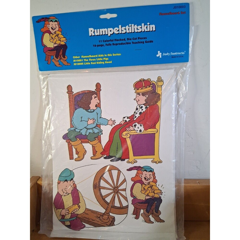 The Storybook Cut Outs - Rumpelstiltskin #J010003 Use With Flannel Board